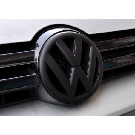 Logo de calandre VW Noir mat pour Volkswagen  Golf 6