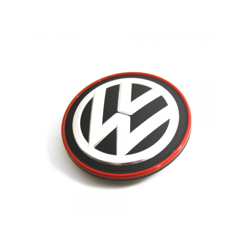 4x Cache Moyeu Volkswagen Jante Centre De Roue VW 55mm noir