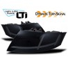 Feux arrière LTI Audi TT (8J) noir avec clignotant dynamique Feux arrière LTI Audi TT (8J) noir avec clignotant dynamique