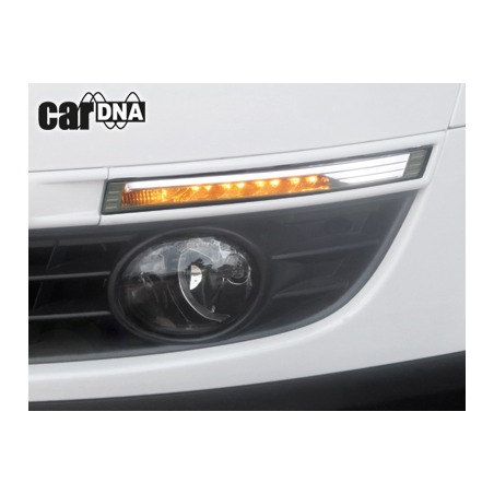carDNA Clignotants LED avant Feux de position VW Passat 3C Fumé