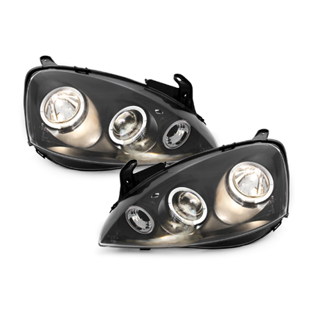 01-06 Vauxhall corsa c noir halo angel 