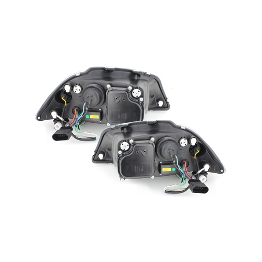 Headlights LED DRL Seat 6L 0308 Black SWSI05GXB