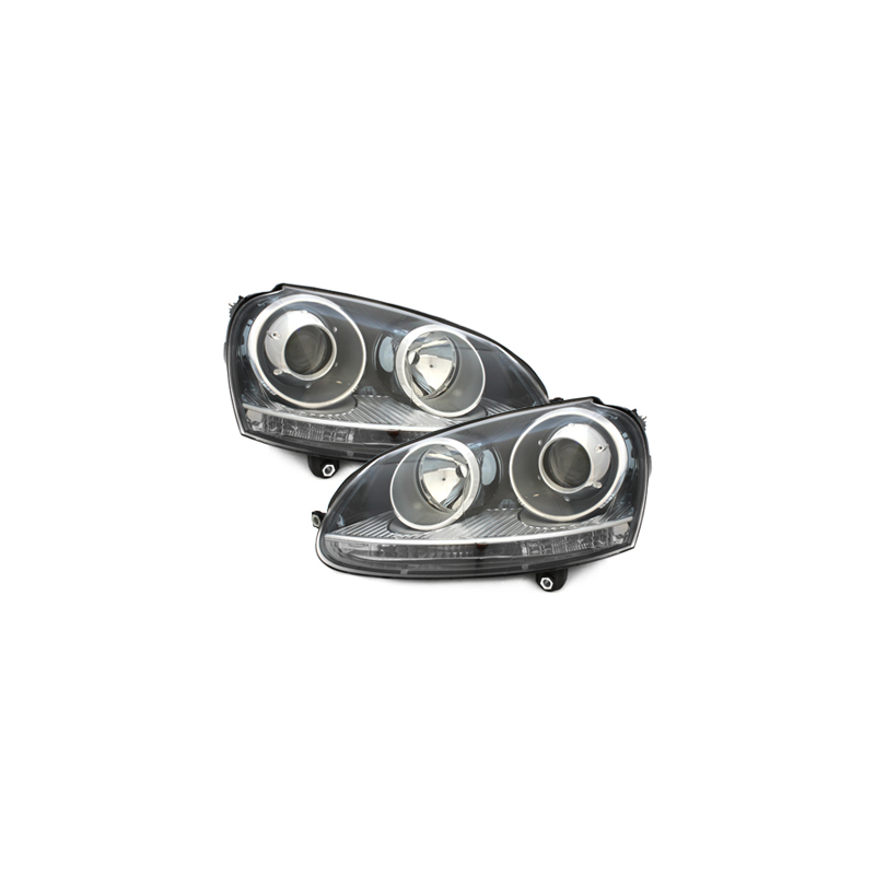 Phares Xenon VW Golf 5 GTI noir 0307 SWV06DBHID