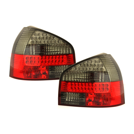  Feux LED Audi A3 8L 09.96-04 Fumé/Rouge -  RA01DLRS