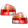 Feux Audi A3 8L 09.96-04 Rouge/Chrome Feux Audi A3 8L 09.96-04 Rouge/Chrome