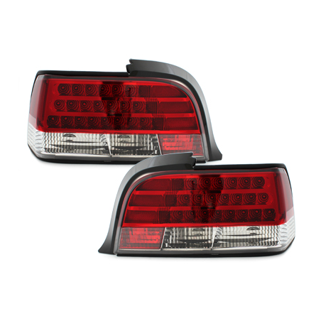 Feux arrière à LED BMW E36 Coupé 92-98 rouge/cristal