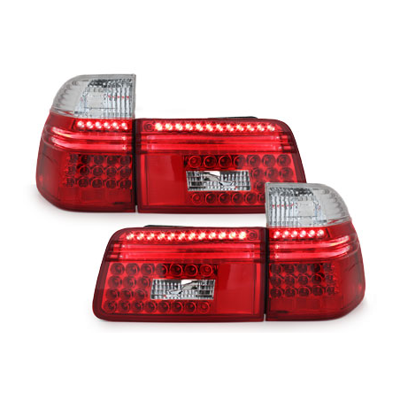 DEL Feux Arrières Set en Rouge Smoke for 5er BMW e39 Touring Combinaison des
