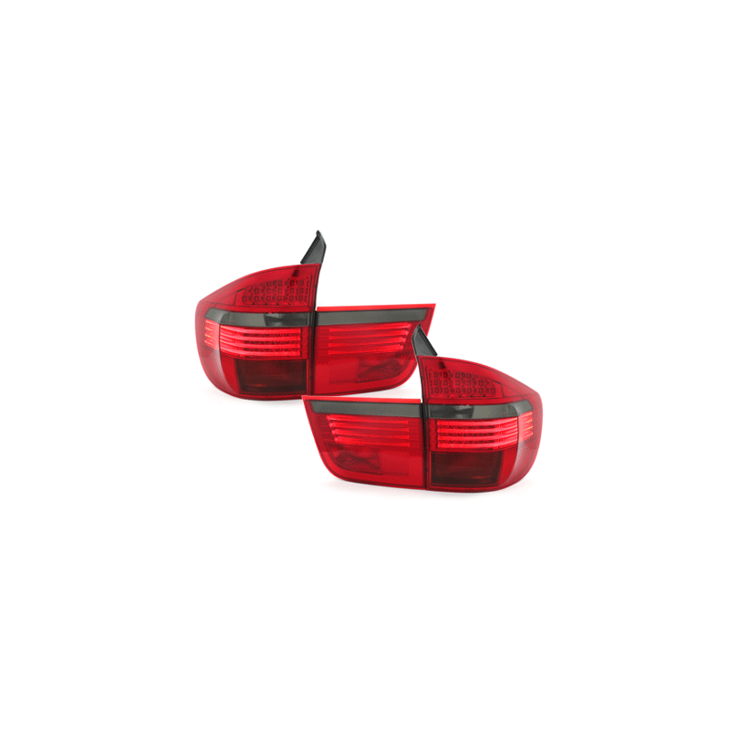 2 Feux Arrière Rouge Fumé Pour BMW X5 E53 (1999-2003) - Droite Et Gauche - Neufs