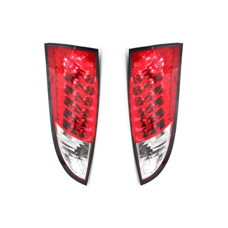 Feux arrière LED Ford Focus 98-04 rouge/cristal