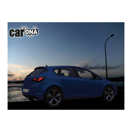 Feux arrière LED carDNA Opel Astra J LIGHTBAR Noir/Fumé