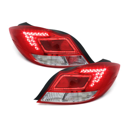 Feux arrière LED Opel Insignia 11.08+  rouge/cristal