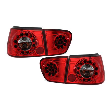  Feux arrière à LED Seat Ibiza 6K2 08.99-02.02 Rouge/Cristal -  RSI01LLRC