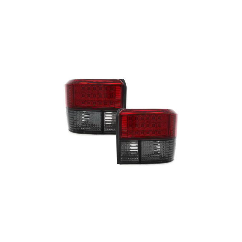 REAR TAIL LED BAR LIGHTS RED-CLEAR FOR VW BUS T4 90-03 MULTIVAN TRANSPORTER