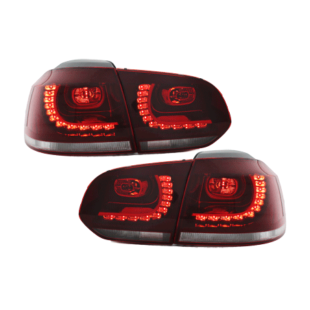 Feux LED rouge clair CAN-BUS Golf 6 Gti R-line - RV39ADLRC