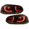 Feux LED rouge fumé CAN-BUS Golf 6 Gti R-line - RV39ADLRS Feux LED rouge fumé CAN-BUS Golf 6 Gti R-line - RV39ADLRS
