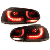 Feux LED rouge fumé CAN-BUS Golf 6 Gti R-line - RV39ADLRS Feux LED rouge fumé CAN-BUS Golf 6 Gti R-line - RV39ADLRS