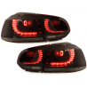 Feux LED rouge fumé CAN-BUS Golf 6 Gti R-line - RV39ADLRS Feux LED rouge fumé CAN-BUS Golf 6 Gti R-line - RV39ADLRS