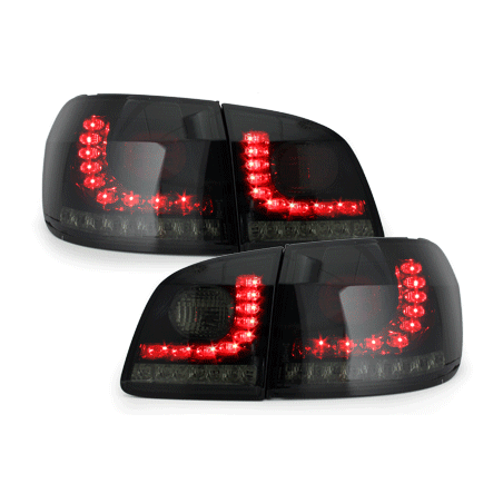 LITEC Feux arrière LED VW Golf V/VI + Plus 05+ Noir/Fumé