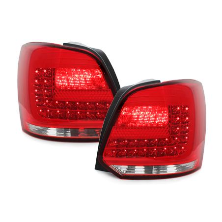 *Feux arrière LED VW Polo 6R_09-14-Rouge/clair
