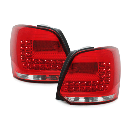 *Feux arrière LED VW Polo 6R_09-14-Rouge/clair