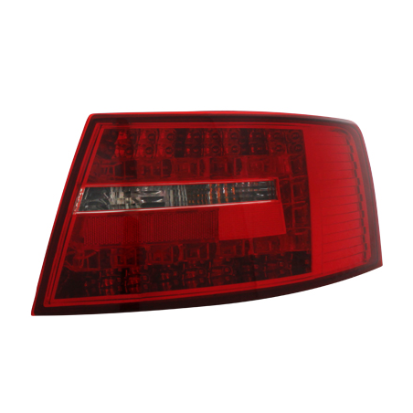 Feux arrière LED Audi A6 4F Berline 04-08-Rouge/clair