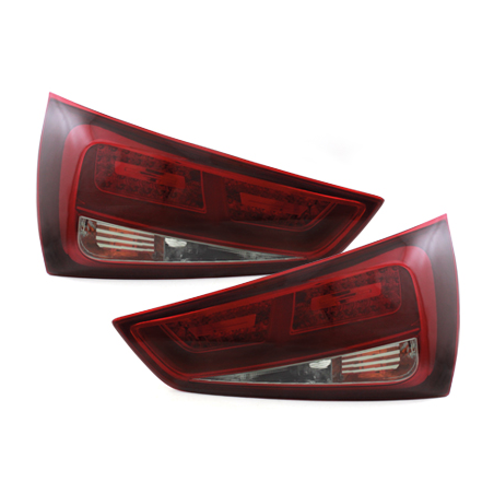 Feux arrière LED Audi A1 Rouge/Fumé -  RA20DLRS