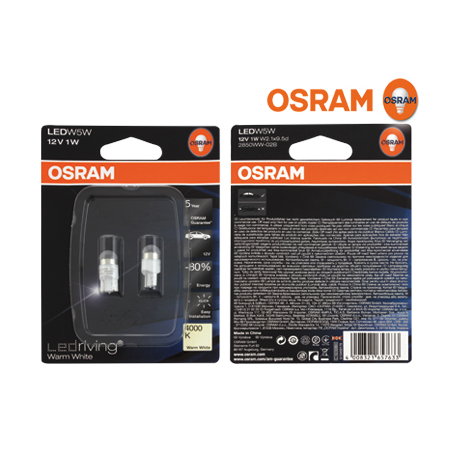 LED W5W OSRAM 4000K - OS2850WW-02B