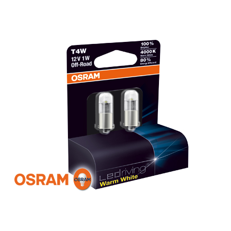 BA9S OSRAM LED Family T4W BA9S Innenbeleuchtung 4000K - OS3850WW-02B