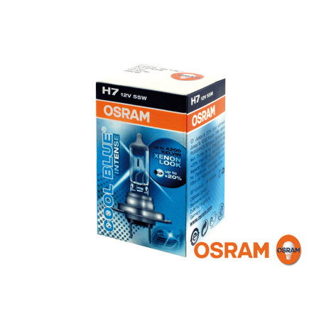 OSRAM Cool Blue Intense H7 Xenon Look 12 V/55 W (1 Pièce) - OS64210CBI