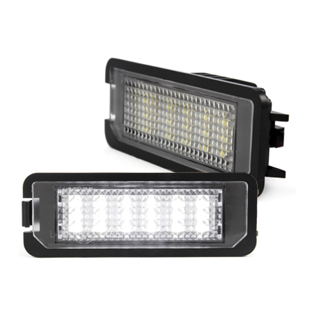 Bloc Led Eclairage de plaque d'immatriculation Volkswagen Seat Skoda