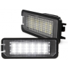 Bloc Led pour plaque d'immatriculation (x2) - LPLVA14 Bloc Led pour plaque d'immatriculation (x2) - LPLVA14