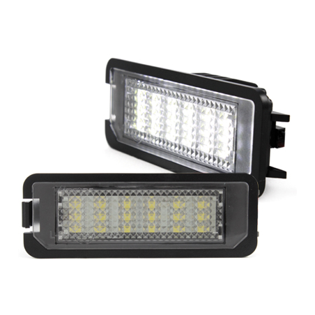 Bloc Led Eclairage de plaque d'immatriculation Volkswagen Seat Skoda