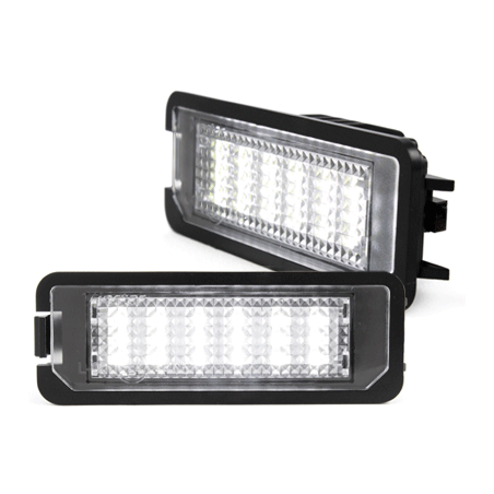 Bloc Led Eclairage de plaque d'immatriculation Volkswagen Seat Skoda