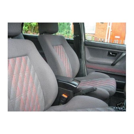 Accoudoir central en Tissu noir Golf II , Jetta Accoudoir central en Tissu noir Golf II , Jetta