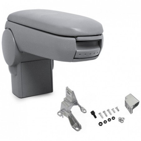 Accoudoir central en cuir gris - Vw - AUDI - SEAT - SKODA Accoudoir central en cuir gris - Vw - AUDI - SEAT - SKODA