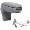 Accoudoir central en cuir gris - Vw - AUDI - SEAT - SKODA Accoudoir central en cuir gris - Vw - AUDI - SEAT - SKODA