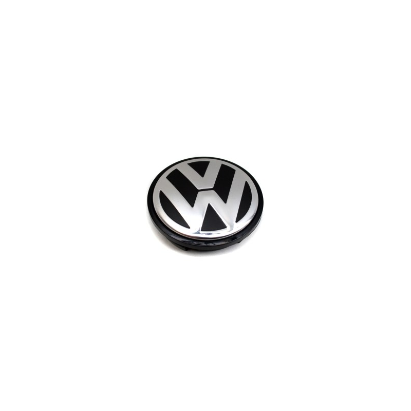 4x Cache Moyeu Volkswagen Jante Centre De Roue VW 65mm noir