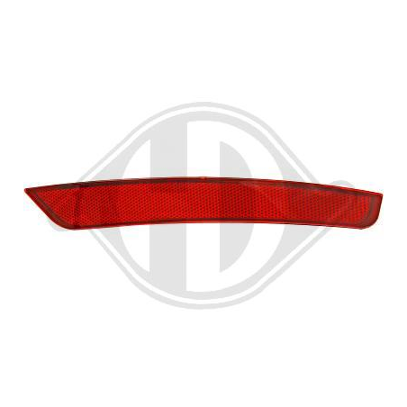 Catadioptre Arrière Droit Pour Ford Fiesta 2008-2017 Et C-Max 2010-2018 - Rouge