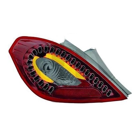 Feux arrière LED Opel Corsa D 06-10 3T-Rouge