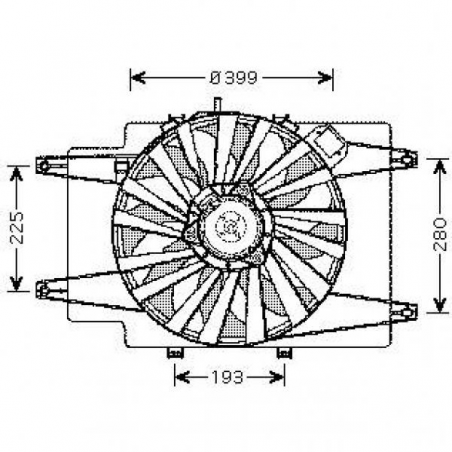 moto-ventilateur compl.           ALFA 147