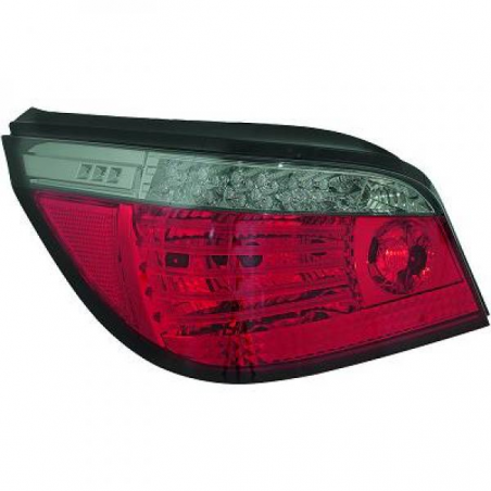 feux arrières design, rouge/noir, LED + CELIS            E60,