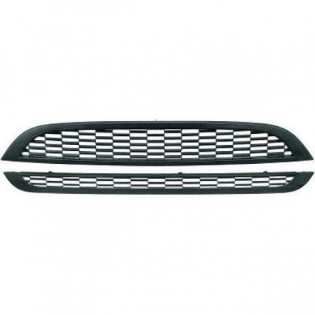 calandre di Sport, di serie, di carbonio, Mini (non Cooper S), calandre di Sport, di serie, di carbonio, Mini (non Cooper S),