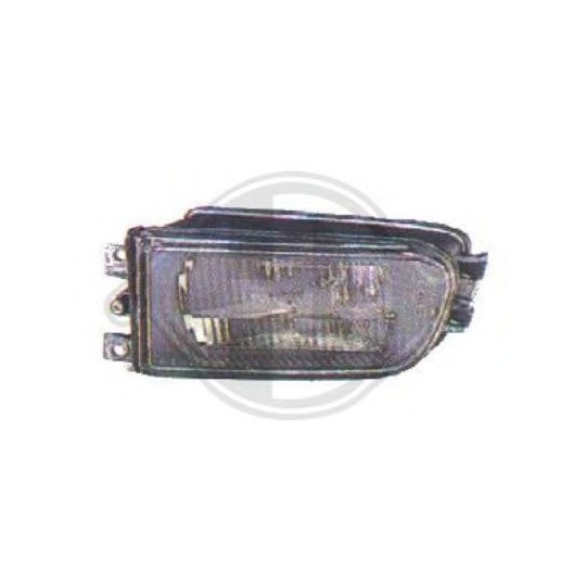 Phare Anti-brouillard Avant Depo Pour Peugeot 306 - H1 Transparent - Compatible Nombreux Modèles 1993-2003