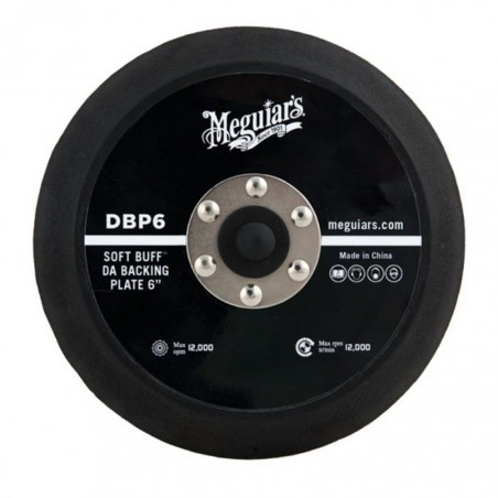 Meguiars Soft Buff Backing Plate 6'' voor Dual Action Polisher