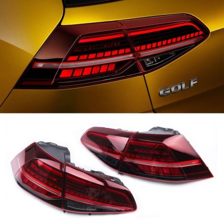 Led taillights Golf 7 GTI Facelift indicators dynamic