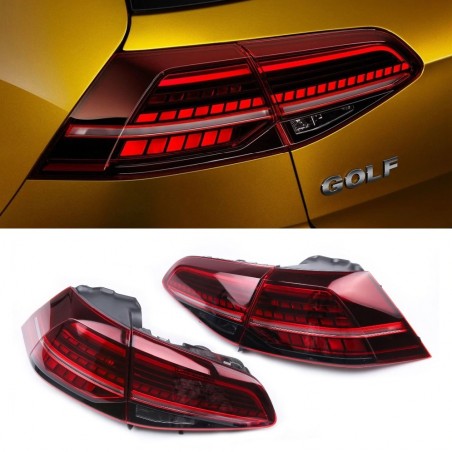 Led taillights Golf 7 GTI Facelift indicators dynamic Led taillights Golf 7 GTI Facelift indicators dynamic