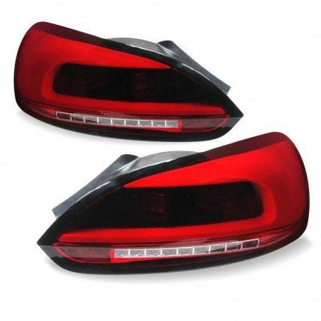 Feux arrière Rouge clair LED BAR Vw SCIROCCO (2008 - 2015)