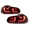 Feux Led rouge fumé à clignotants dynamique pour VW Golf 6 Feux Led rouge fumé à clignotants dynamique pour VW Golf 6