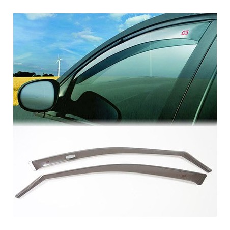o Applicable: 2002->2016o Set (2 pièces avant)o Couleur: gris Les déflecteurs latéraux ou spoilers de vitres, procurent une c o Applicable: 2002->2016o Set (2 pièces avant)o Couleur: gris Les déflecteurs latéraux ou spoilers de vitres, procurent une c