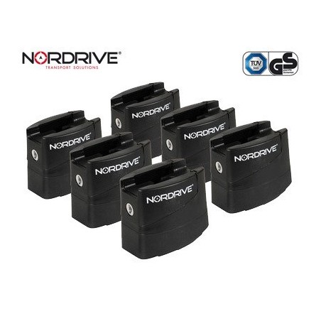 NORDRIVE KARGO Barres de toit 3-Barres pour MERCEDES-BENZ V-KLASSE (W447)- Applicable: 03/2014->- Pour véhicules sans rails- NORDRIVE KARGO Barres de toit 3-Barres pour MERCEDES-BENZ V-KLASSE (W447)- Applicable: 03/2014->- Pour véhicules sans rails-